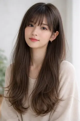 ロング カラー au美容室 栄矢場町のヘアスタイル
