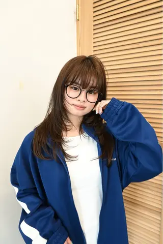 ロング 松井 涼馬のヘアスタイル
