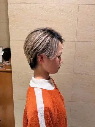 ショート 森 花里奈のヘアスタイル