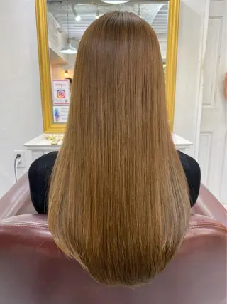 ロング カラー Soleria 田中慎一のヘアスタイル