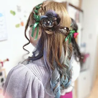 ヘアアレンジ イーチブライト EachBrightのヘアスタイル