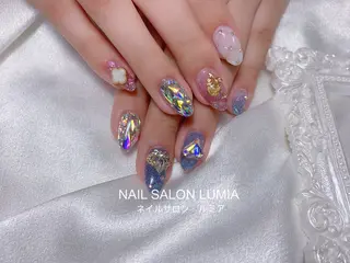 ネイル ネイルサロン ルミア Lumia 店長施術のネイルデザイン