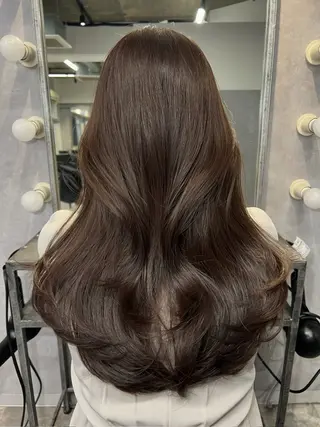 ロング カラー 透明感/レイヤー 🇰🇷tomonaのヘアスタイル