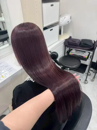 カラー 秋の愛されカラー🤎 深みブラウン/福岡のヘアスタイル