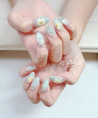 ネイル 胡蝶蘭レディースサロ ンNailMOKAのネイルデザイン