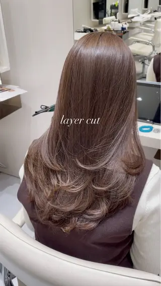 ロング カラー k-two top stylist 林原のヘアスタイル