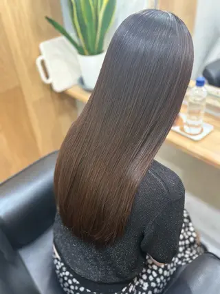 ロング 白鳥 正孝のヘアスタイル