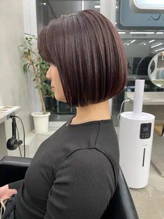 ショート カラー 👑ボブはお任せ ミヤノ👑のヘアスタイル