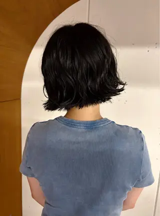 ミディアム 藤原 直希のヘアスタイル