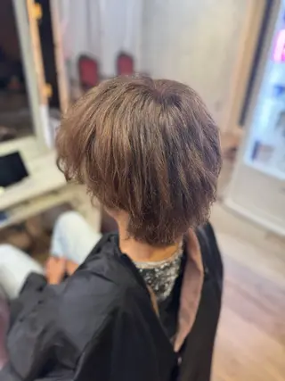 ショート カラー メンズ特化 ⚡️ひりゅう⚡️のヘアスタイル