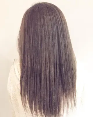 セミロング カラー 髪の再生請負人 矢野雄三のヘアスタイル