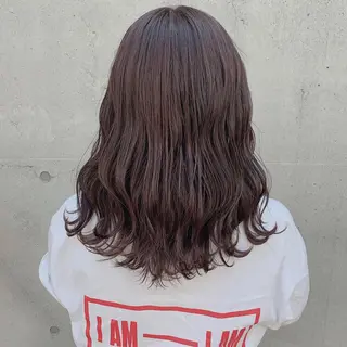 セミロング カラー ✨👑お洒落ショート ❣️村上せいな✨のヘアスタイル