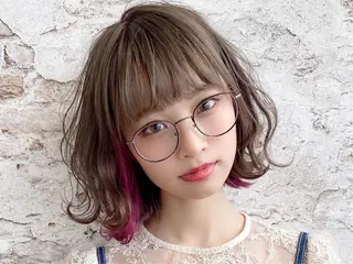 ミディアム 豊中/メンズ特化 岡田 龍之介のヘアスタイル