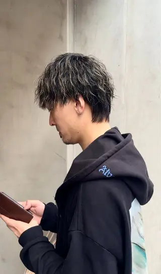 ショート カラー メンズ 髪質改善/メンズヘア 上野 聖斗🌱‬‪のヘアスタイル