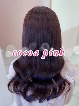 ロング カラー いぶきゆう 栄/カットモデルのヘアスタイル