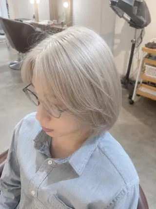 ミディアム カラー 🌀メンズパーマ🌀 平川海夢のヘアスタイル