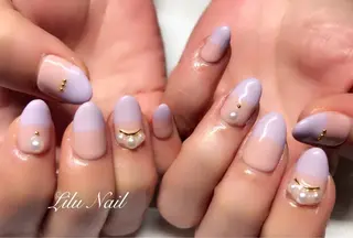 ネイル モチの良さ◉ フィルインネイル♡のネイルデザイン