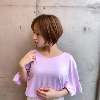 ショート ✨縮毛矯正/髪質改善 錦糸町/松坂拓馬のヘアスタイル