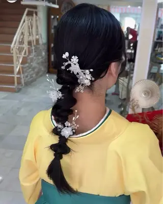 ヘアアレンジ 玉城 里奈のヘアスタイル