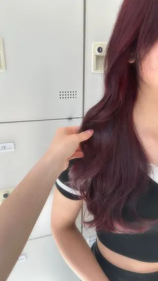 セミロング カラー 似合わせstyle ❤︎misaki❤︎のヘアスタイル