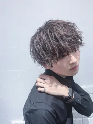 ショート パーマ ヘアアレンジ メンズ メンズスタイル ly本厚木のヘアスタイル