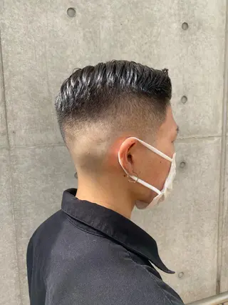 メンズ unopulir 景山 凌のヘアスタイル