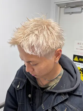 カラー メンズ専門サロン 田上 優人のヘアスタイル