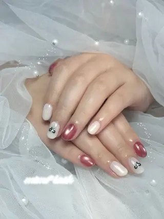 ネイル mimo*lash 🩰kanatsuのネイルデザイン