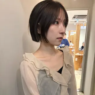 ショート カラー ショート/ボブ /パーマ🌿柏原良亮のヘアスタイル