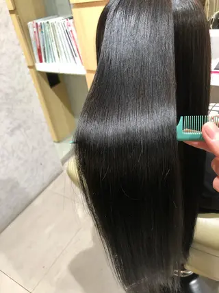 ロング 【髪質改善特化･ 福田航洋】のヘアスタイル