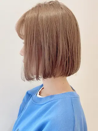 ミディアム カラー ヘアアレンジ 天神レイヤーカット No.1💖マユカのヘアスタイル