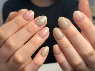 ショート トゥー フエンのネイルデザイン