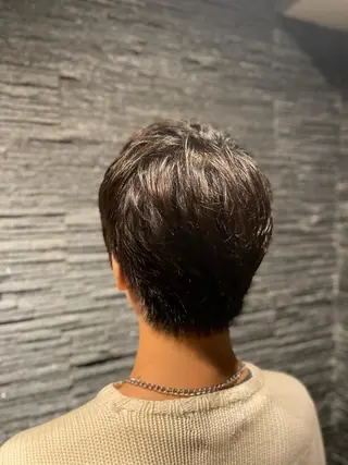 ミディアム メンズ 代表 武田晃英のヘアスタイル