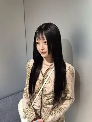 ロング カラー 【⭐️レイヤーカット 髪質改善⭐️】長谷川のヘアスタイル