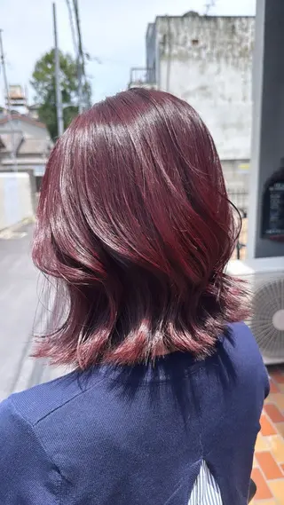 カラー Sakura .のヘアスタイル