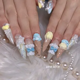 ネイル nail salon Pink Aliceのネイルデザイン