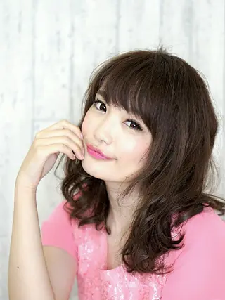 ミディアム 永野 良一のヘアスタイル