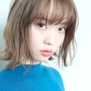 ミディアム 中野 恵脩のヘアスタイル