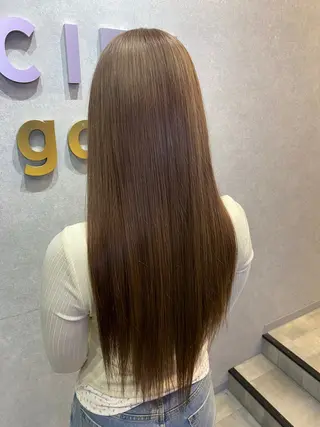 カラー 𝗮𝘆𝘂𝗺𝗶 ハイトーン🎀のヘアスタイル