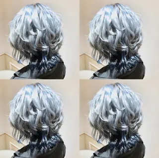 ショート カラー レイヤー×艶髪特化 マネージャー安藤光司のヘアスタイル