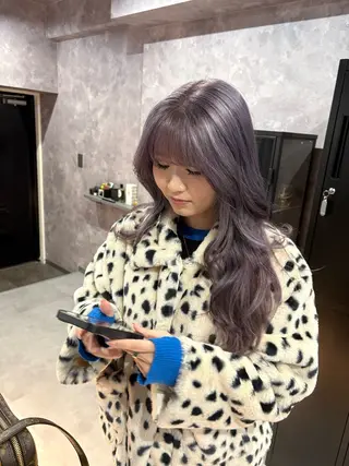 ロング カラー nameless miichiのヘアスタイル