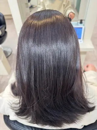 セミロング カラー 田村 大輔のヘアスタイル