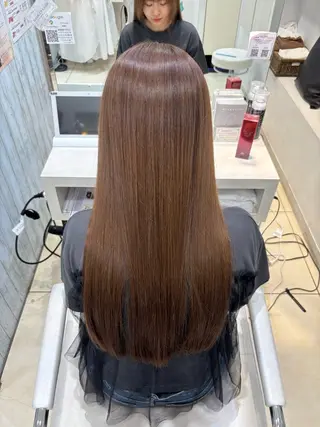 ロング カラー 🎀ゆい🎀 髪質改善カラー🎀のヘアスタイル