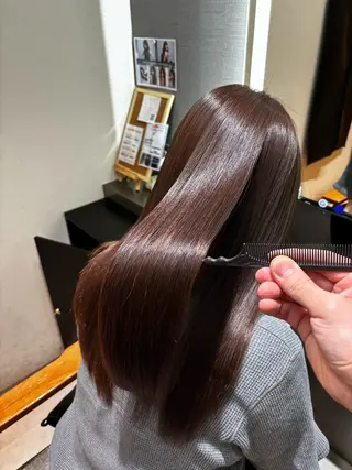 ロング ✂︎髪質改善&透明感 YOSHIKI✂︎のヘアスタイル