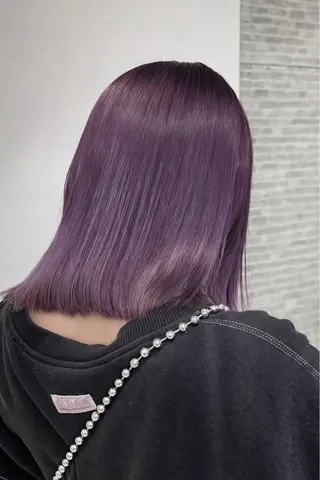 セミロング カラー 透明感【カラー支持率 No.1】リノ🪐のヘアスタイル