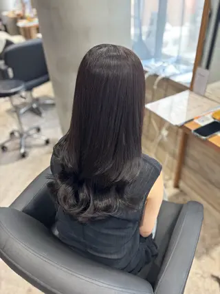 ロング カラー 透明感カラー✨ Marin♡のヘアスタイル