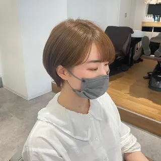 ショート カラー 🌷Asuka /レイヤーカット🌷のヘアスタイル