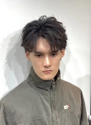ショート メンズ 金子 遥人のヘアスタイル