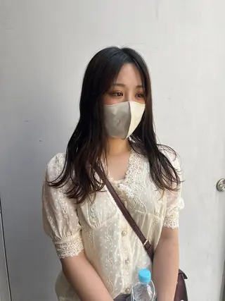 ロング ヘアアレンジ 韓国好き🇰🇷 美容師MIKUのヘアスタイル