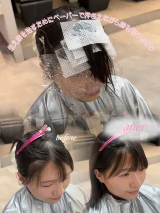 パーマ 𝑦𝑢𝑟𝑖𝑎 AFLOAT大阪のヘアスタイル